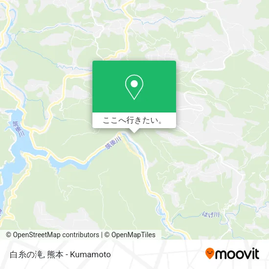 白糸の滝地図