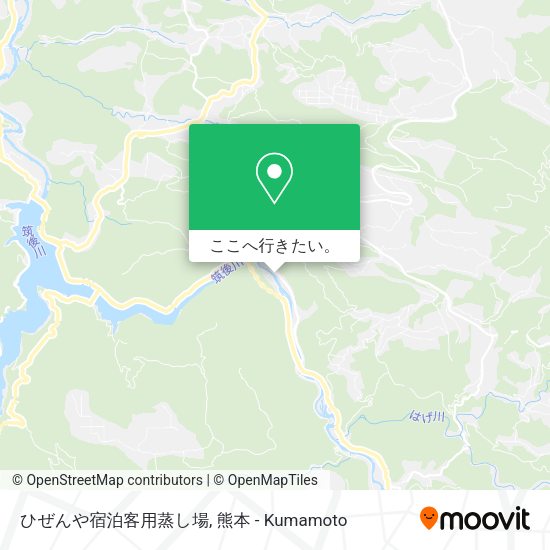 ひぜんや宿泊客用蒸し場地図