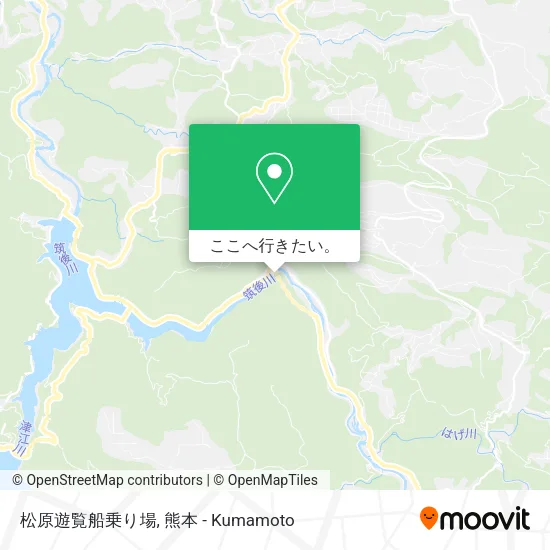 松原遊覧船乗り場地図