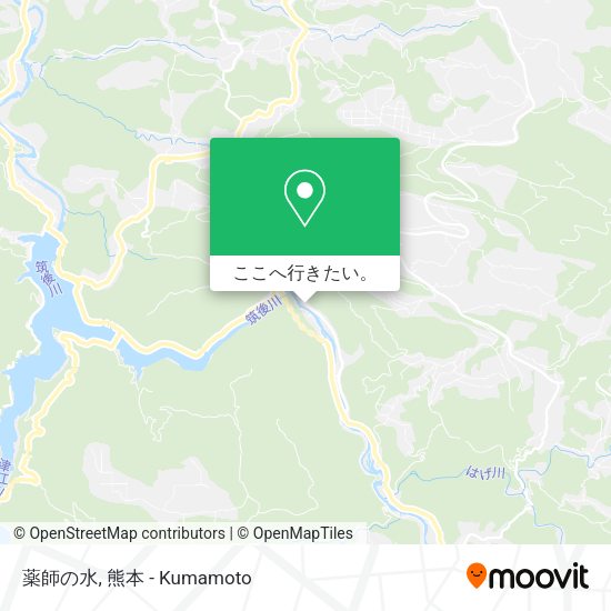 薬師の水地図