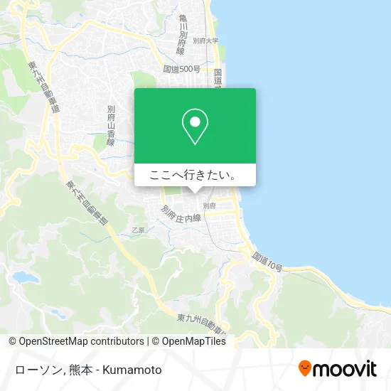 ローソン地図