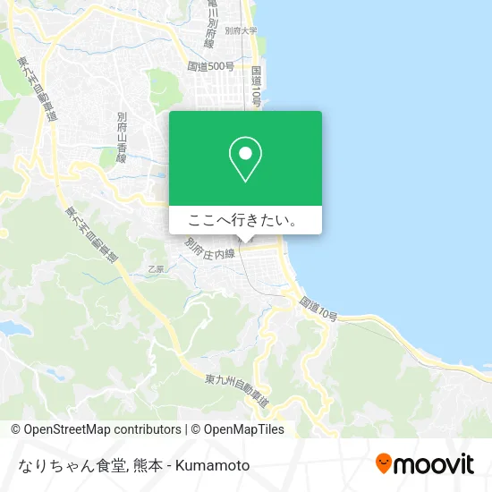 なりちゃん食堂地図