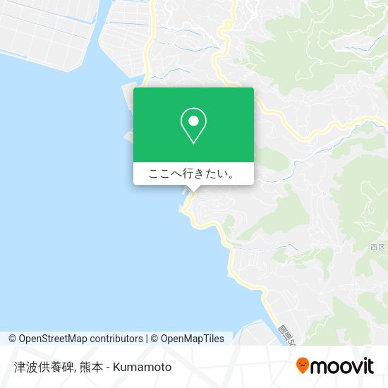 津波供養碑地図