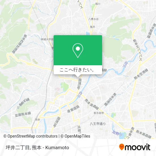 坪井二丁目地図