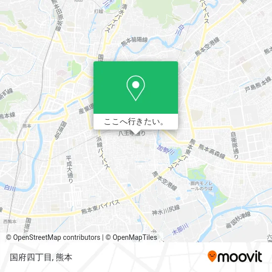 国府四丁目地図