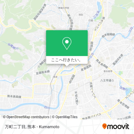 万町二丁目地図