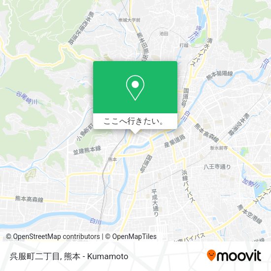 呉服町二丁目地図
