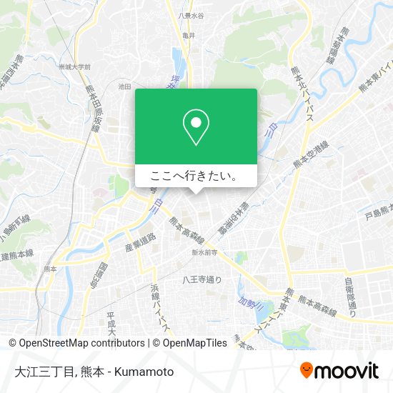 大江三丁目地図