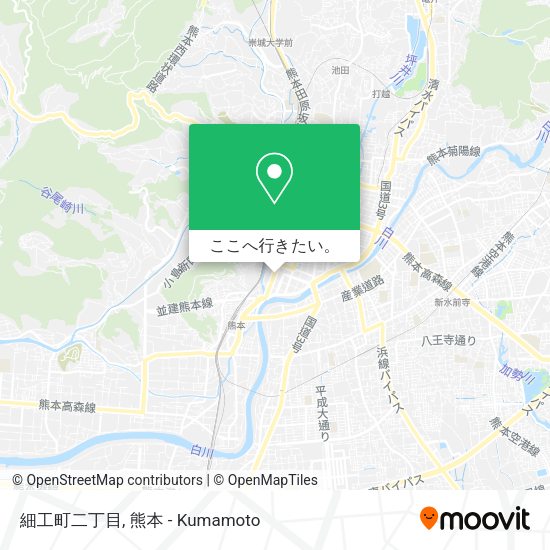 細工町二丁目地図