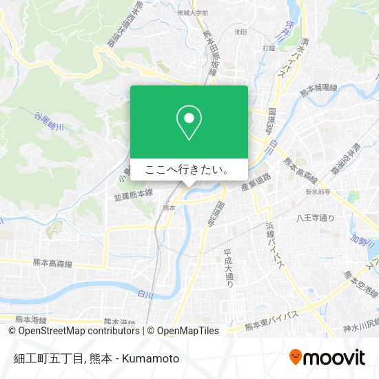 細工町五丁目地図