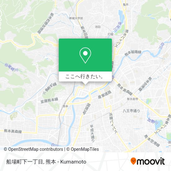 船場町下一丁目地図