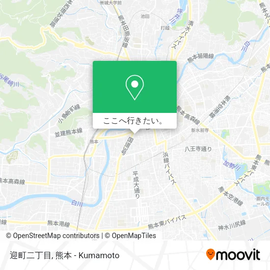 迎町二丁目地図