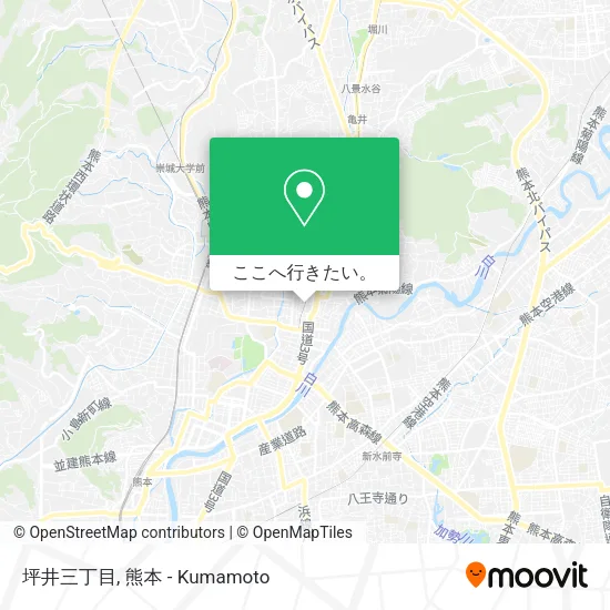 坪井三丁目地図