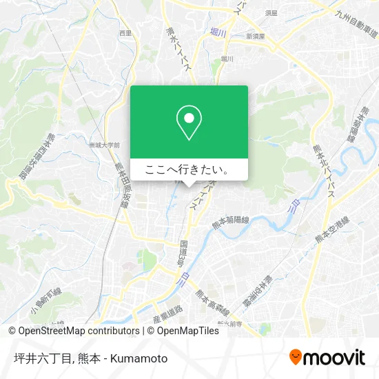 坪井六丁目地図