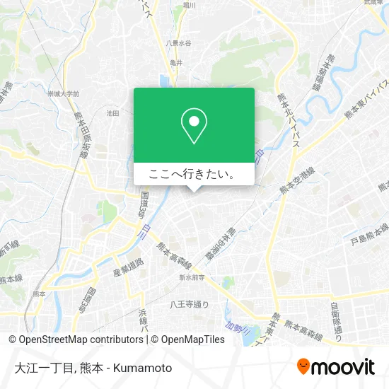 大江一丁目地図