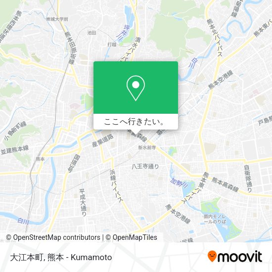 大江本町地図