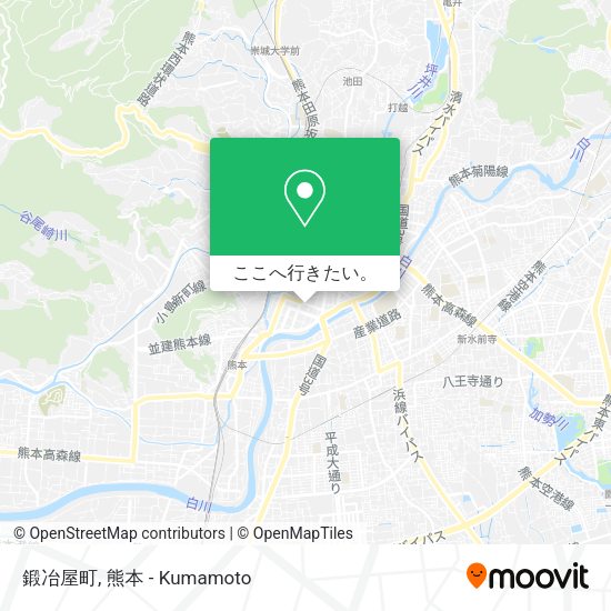 鍛冶屋町地図