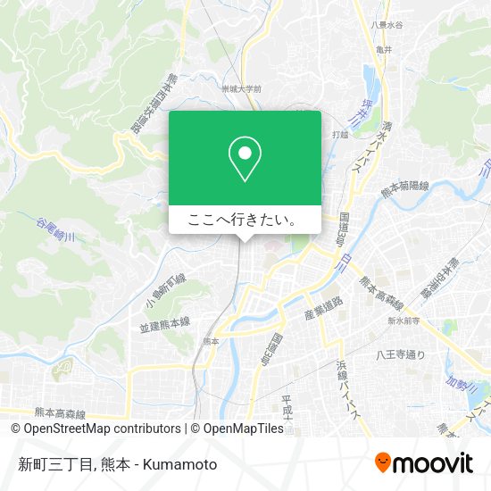 新町三丁目地図