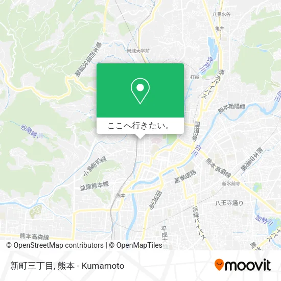 新町三丁目地図