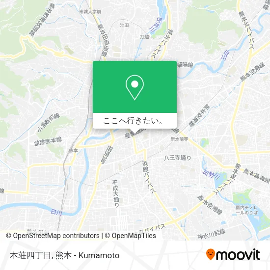 本荘四丁目地図