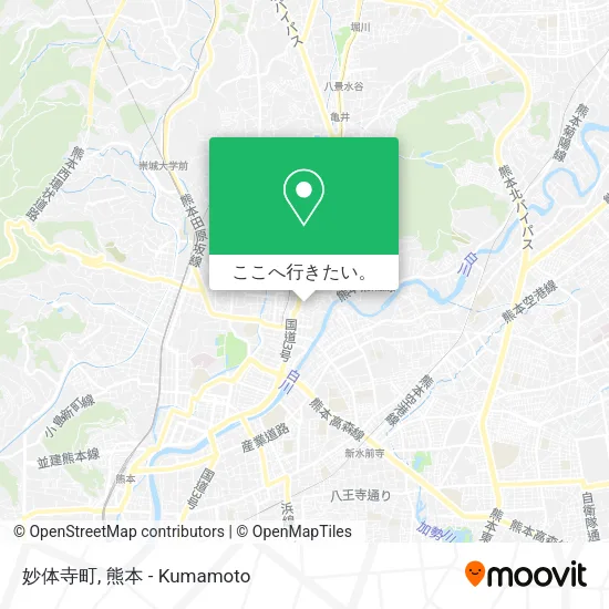 妙体寺町地図