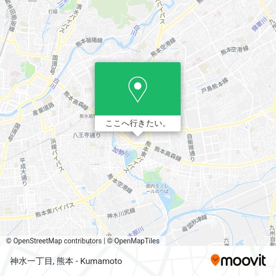 神水一丁目地図