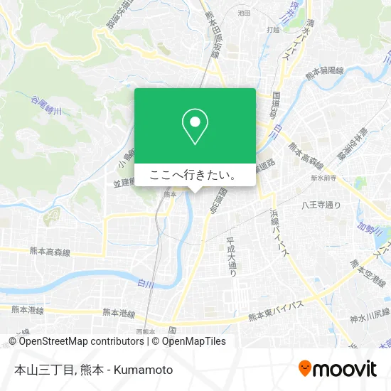 本山三丁目地図