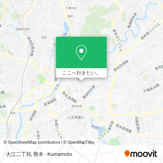大江二丁目地図