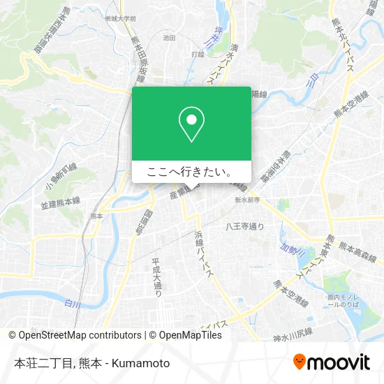 本荘二丁目地図