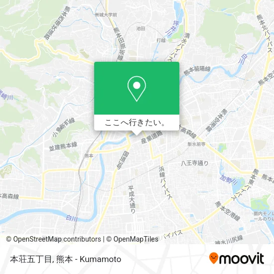 本荘五丁目地図