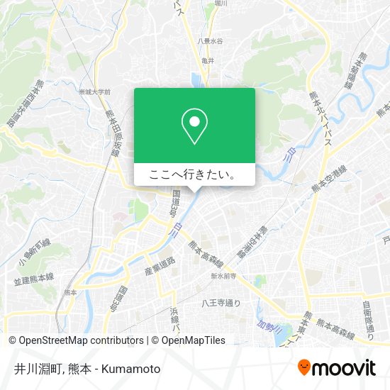 井川淵町地図