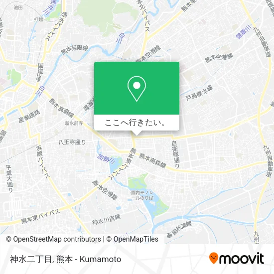 神水二丁目地図