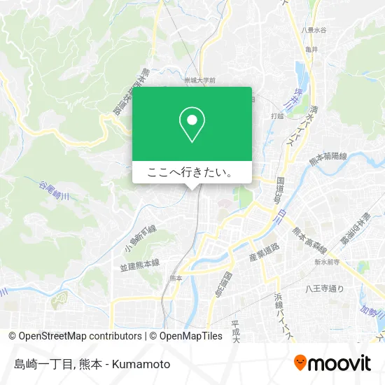島崎一丁目地図