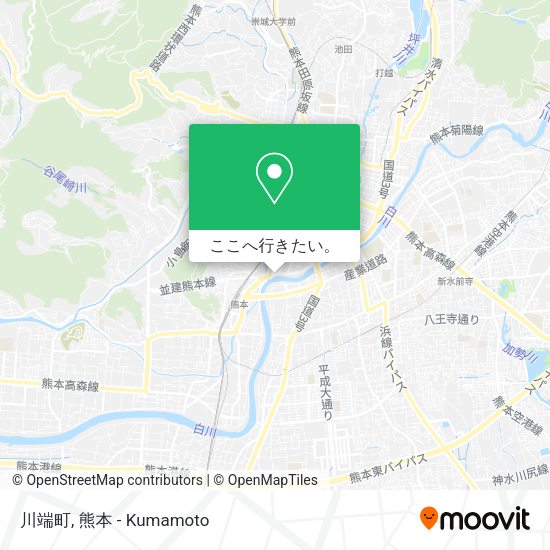 川端町地図
