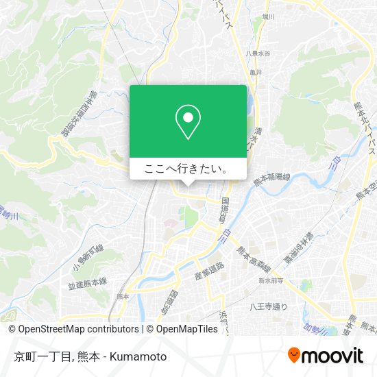 京町一丁目地図