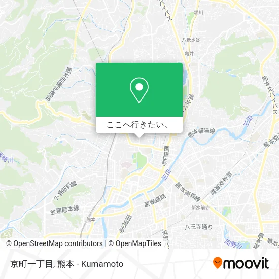 京町一丁目地図