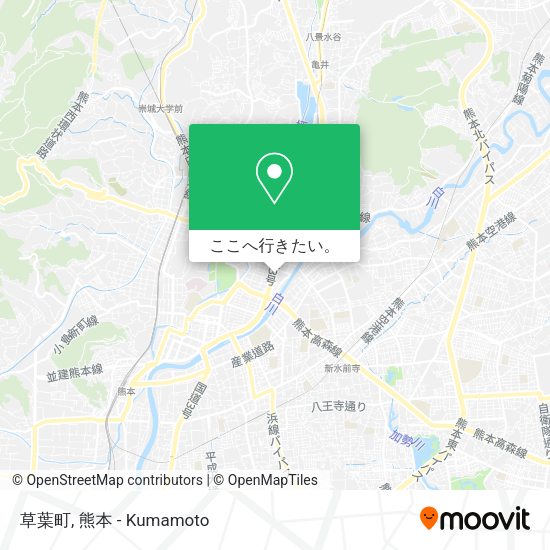 草葉町地図