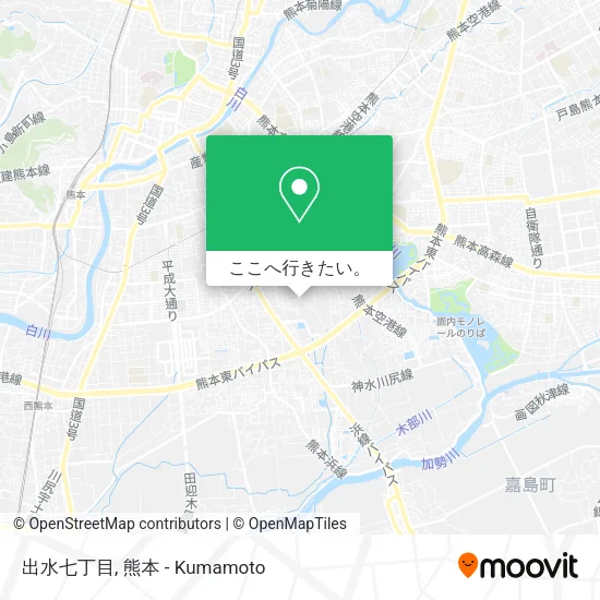 出水七丁目地図