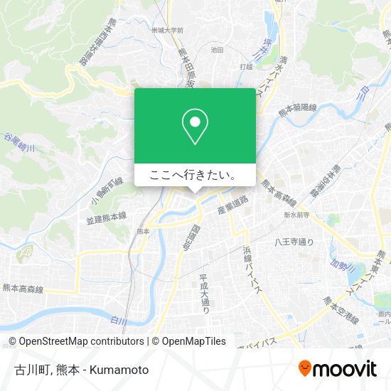 古川町地図