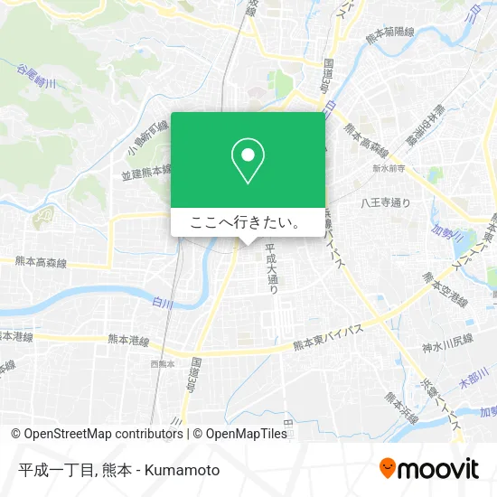平成一丁目地図