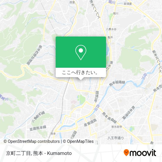京町二丁目地図