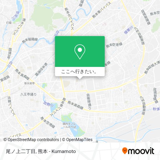 尾ノ上二丁目地図