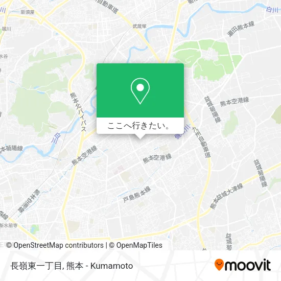 長嶺東一丁目地図