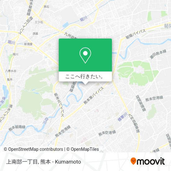 上南部一丁目地図