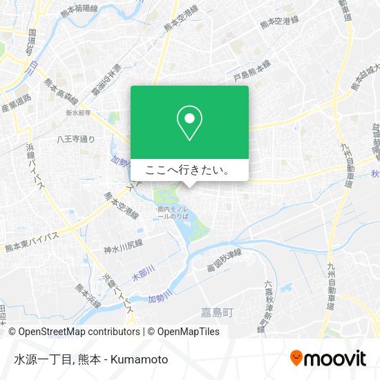 水源一丁目地図