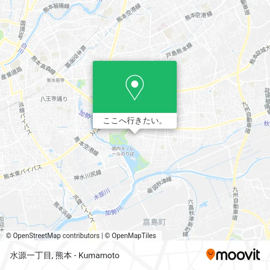水源一丁目地図
