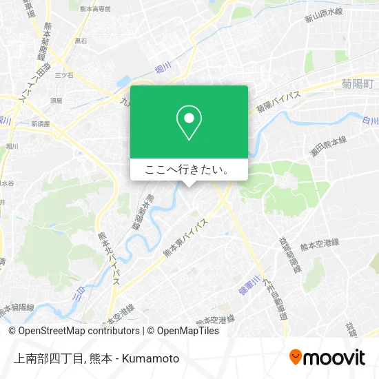 上南部四丁目地図