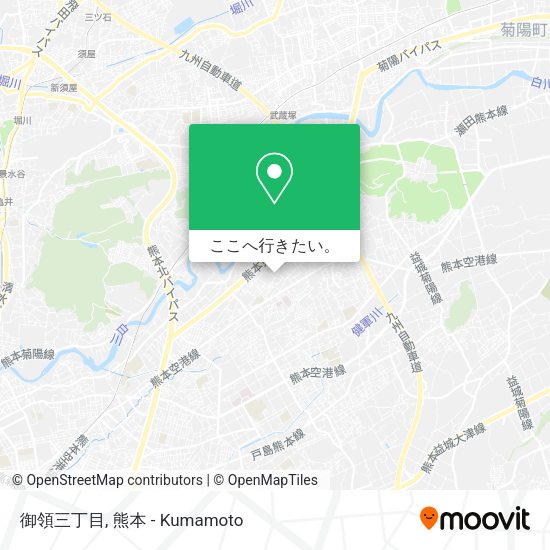 御領三丁目地図