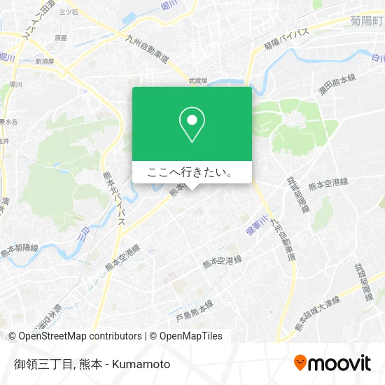 御領三丁目地図