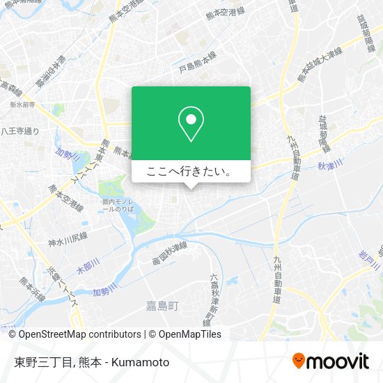 東野三丁目地図